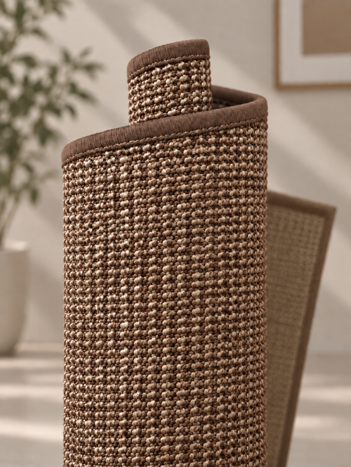 Coffee brown woven replacement mat
