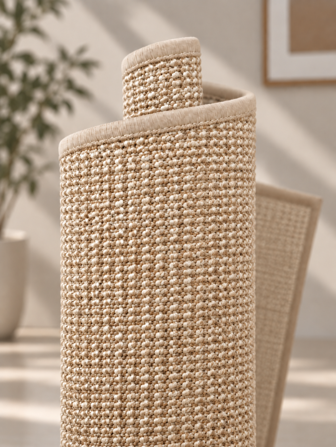 Natural woven replacement mat
