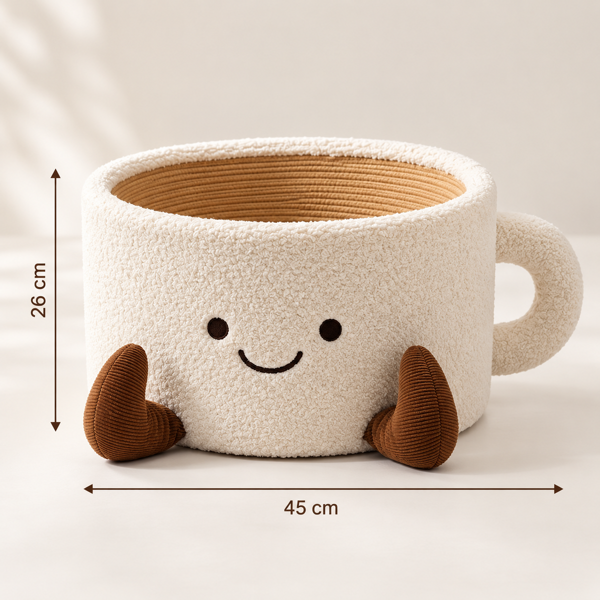 Meow Cup dimensions 45 cm by 26 cm