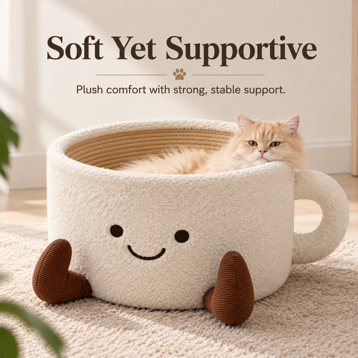 Meow Cup soft supportive comfort